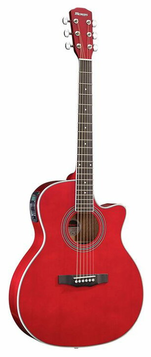 楽天市場】Morris R-401 SR エレアコギター シースルーレッド モーリス 