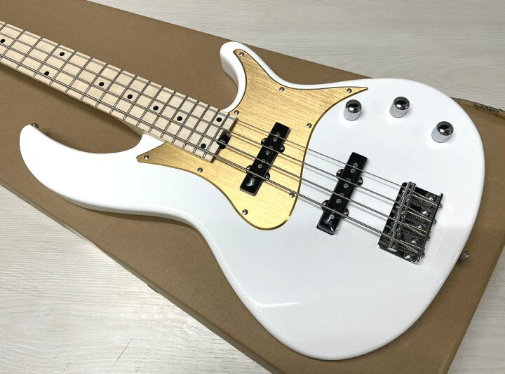 楽天市場】AriaProII RSB-618/4 WH アリア エレキベース ゴールド 