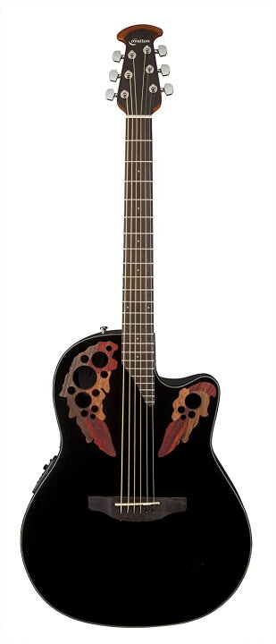 楽天市場】OVATION CE44-5-G BLK Celebrity Elite Exotic Mid Depth