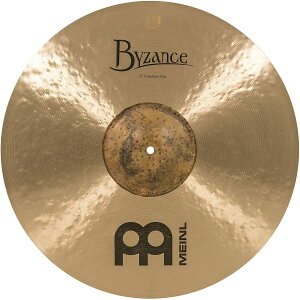 �y�|�C���g3�{�zMEINL Cymbals �}�C�l�� Byzance Traditional �V���[�Y ���C�h�V���o�� 21 Polyphonic Ride B21POR