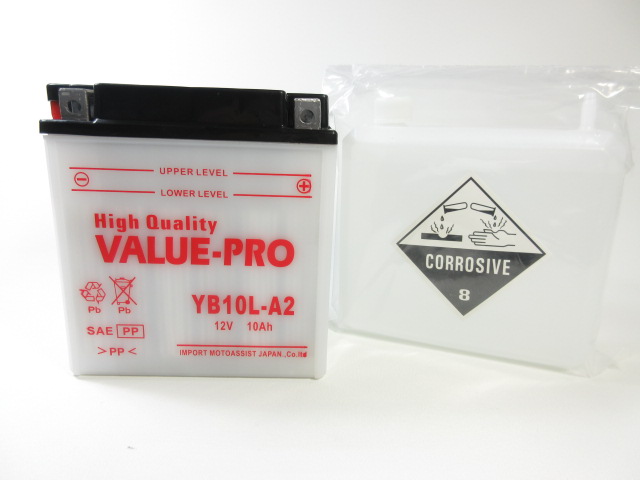 YB10L-A2 ValueProバッテリー 互換 GM10Z-3A FB10L-A2 BX10-3A ◇ Z250ベルト Z250FT  Z250LTD Z650LTD KZ900GSX400FW バッテリー