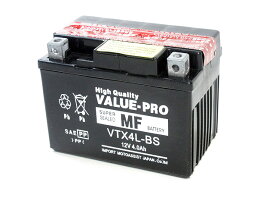 VTX4L-BS 互換 YT4L-BS 他 ◆ 新品・液別即用タイプ ValueProバッテリー R1-Z[3XC] TZR250後方排気[3MA]