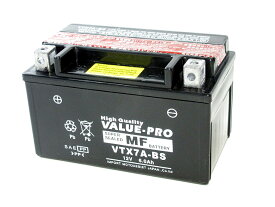 VTX7A-BS 互換 YTX7A-BS ◆ 新品・液別 即用タイプ ValueProバッテリー ルネッサ[4DN] SRV250/S[4DN]