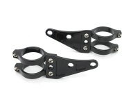 41mm ネイキッド アルミライトステー ブラック ◆ 汎用 41パイ NSR250R RGV250 TZR250 GSX-R400 VFR400R …