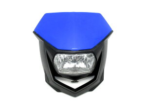 モタード エンデューロ フロントマスク 青 ブルー ◆ 新品 カウル マスク WR250 DT230 セロー225 セロー250 トリッカー WR125 DT125 TT250R