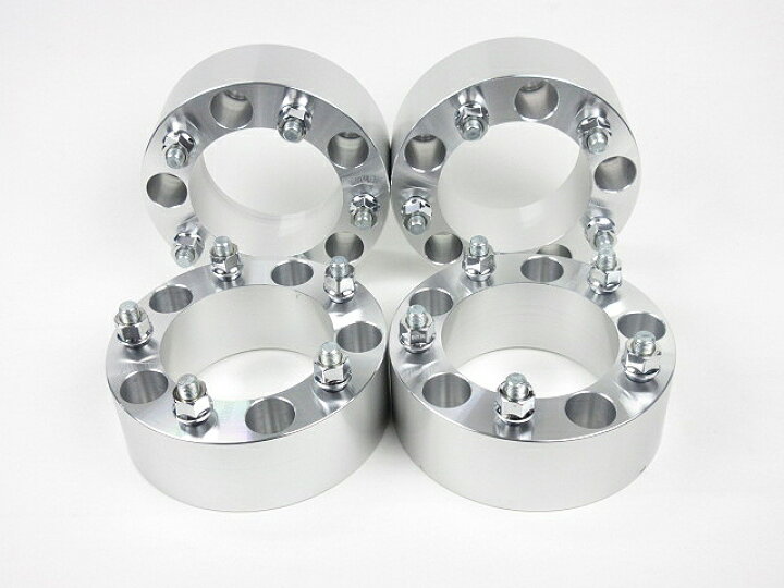 楽天市場】ワイドトレッドスペーサー 60mm シルバー 4枚セット 