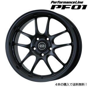 ENKEI PF01 [4�{] �������� 16X7.0J+43 4 100 �}�b�g�u���b�N