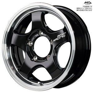 R05HC |bV 16×5.5J+20 5H 139.7 1{ [Wj[ JB64W JB23W] MID MID RACING R05HC ubN/|bV