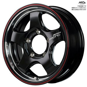 R05HC bhC 16×5.5J+20 5H 139.7 4{ [Wj[ JB64W JB23W] MID MID RACING R05HC ubN/@[eBJ|bVbhC