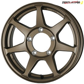 グラントレック AT5 235/70R16 106S ZERO-1 Hyper+J ブロンズ 16X5.5J+22 5H 139.7 [ジムニー JB64W JB23W 用] 4本