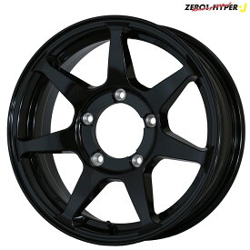 グラントレック AT5 225/70R16 103T ZERO-1 Hyper+J ブラック 16X5.5J+22 5H 139.7 [ジムニー JB64W JB23W 用] 4本