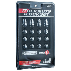 MID �i�b�g M12×P1.25 �V���[�g���b�N�i�b�g�Z�b�g L31 �N���[�����b�L 4H/5H�p 17HEX M12XP1.25