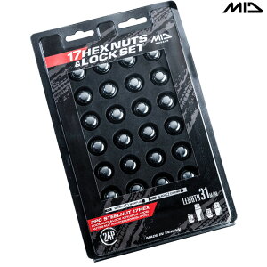 MID �i�b�g M12×P1.5 �V���[�g���b�N�i�b�g�Z�b�g L31 �N���[�����b�L 6H�p 17HEX M12XP1.5