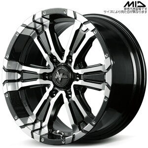 MID NITRO POWER CROSS CLAW 1{ [16×6.5J+48 6H 139.7 106.1] ubN^bN+~[Jbg }JT[rX A~zC[