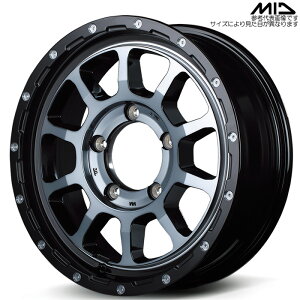 MID NITRO POWER M10 p[VOJ 4{ [16×5.5J+20 5H 139.7 108.8 Wj[ JB23W JB64W] ubN/DC+}VjO/ubNNA }JT[rX A~zC[