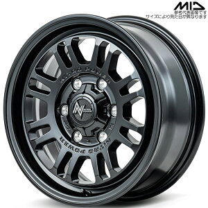 MID NITRO POWER M16 ASSAULT 4{ [17×6.5J+38 6H 139.7 106.1 nCG[X 200n ] Z~OXubN }JT[rX A~zC[
