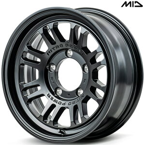 MID NITRO POWER M16 ASSAULT 1{ [16×6.0J-5 5H 139.7 108.8 Wj[VG JB74W] Z~OXubN }JT[rX A~zC[