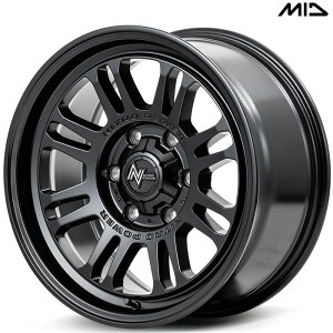 MID NITRO POWER M16 ASSAULT 4�{ [17×8.0J+20 6H 139.7 ��106.1] �Z�~�O���X�u���b�N �}���J�T�[�r�X �A���~�z�C�[��
