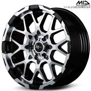 MID NITRO POWER M28 obg 4{ [17×6.5J+38 6H 139.7 106.1 nCG[X 200n ] ubN/~[Jbg }JT[rX A~zC[