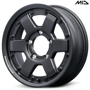 MID NITRO POWER M6 CARBINE 1{ [16×5.5J+20 5H 139.7 108.8 Wj[ JB23W JB64W] KubN }JT[rX A~zC[