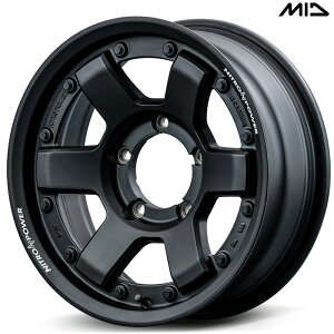 MID NITRO POWER M6 CARBINE 4{ [16×6.0J-5 5H 139.7 108.8 Wj[VG JB74W] KubN }JT[rX A~zC[