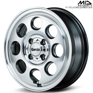 MID GARCIA Palm8 4�{ [15×4.5J+45 4H 100 ��67.1 �y�J�[�S��] ���^���b�N�O���[/�|���b�V�� �}���J�T�[�r�X �A���~�z�C�[��