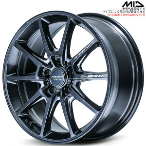 MID RACING R25 plus 4{ [16×6.5J+38 6H 139.7 106.1 nCG[X 200n ] fB[v`^Vo[ }JT[rX A~zC[