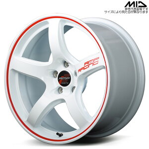 MID RACING R50 4{ [17×7.0J+48 5H 114.3 73] zCg/bhC }JT[rX A~zC[