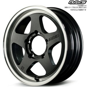 CY 57FR-X (6AZ) 1{ [16×5.5J+20 5H 139.7 108.8 Wj[ JB64W JB23W] RAYS gram LIGHTS OXubN/DC