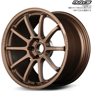 ���C�Y 57NR (JPJ) 1�{ [19×10.5J+22 5H 114.3 ��73.1] RAYS gram LIGHTS �_�[�N�u�����Y