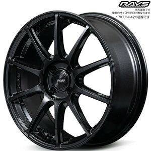 ���C�Y 57TR (6XZ) 1�{ [17×7.5J+48 4H 100 ��65] RAYS gram LIGHTS �O���X�u���b�N