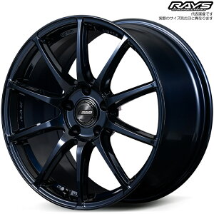 ���C�Y 57TR (2XZ) 4�{ [18×7.5J+45 5H 100 ��65 �v���E�X(50/60�n)��] RAYS gram LIGHTS �G�^�[�i���u���[�p�[��