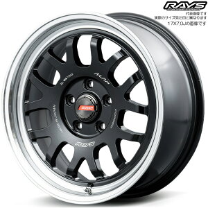 CY A-LAP-07X (BD) 4{ [16×7.0J+40 5H 114.3 73.1] RAYS A LAP ubN/DC
