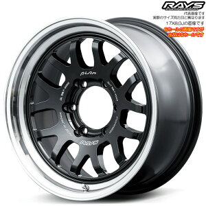 CY A-LAP-07X (BD) 4{ [17×8.0J+40 5H 127 71.6] RAYS A LAP ubN/DC