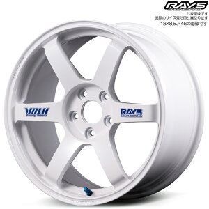 ���C�Y TE37 SAGA S-plus 30TH STICKER Ver. (WH) 4�{ [20×9.5J+25 5H 112 ��66.6] RAYS VOLK RACING �z���C�g