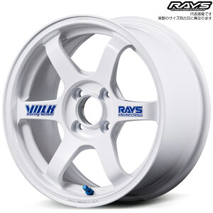���C�Y TE37 SONIC 30TH STICKER Ver. (WH) 1�{ [16×7.0J+49 4H 100 ��65] RAYS VOLK RACING �z���C�g
