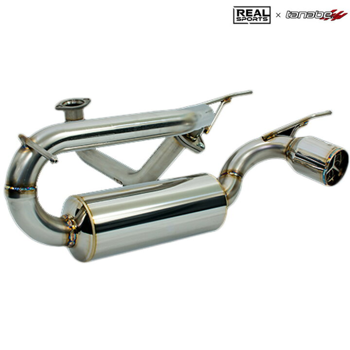 楽天市場】REALSPORTS×TANABE EXHAUST SYSTEM ST-SPEC マフラー [S660 