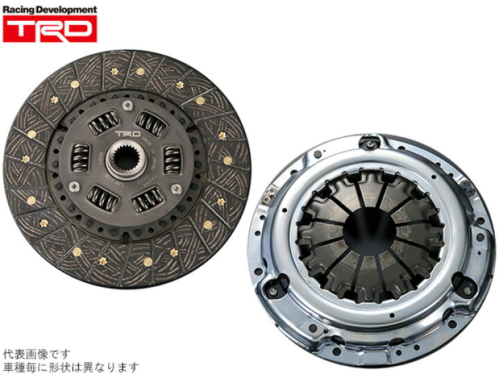 楽天市場】TRD クラッチカバー + ディスク(スポーツフェーシング) [86  