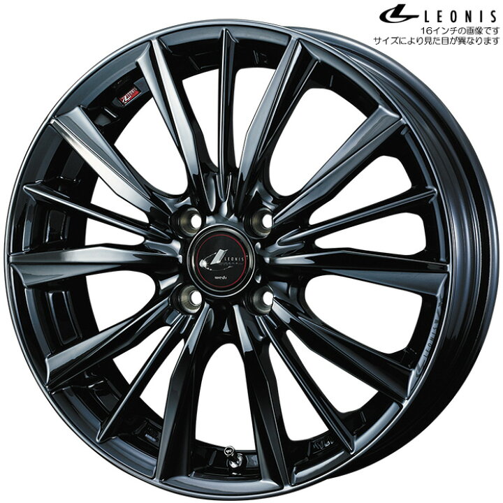 楽天市場】WEDS レオニス VX BMC1 1本 [16×5.0J+45 4H 100 φ73 