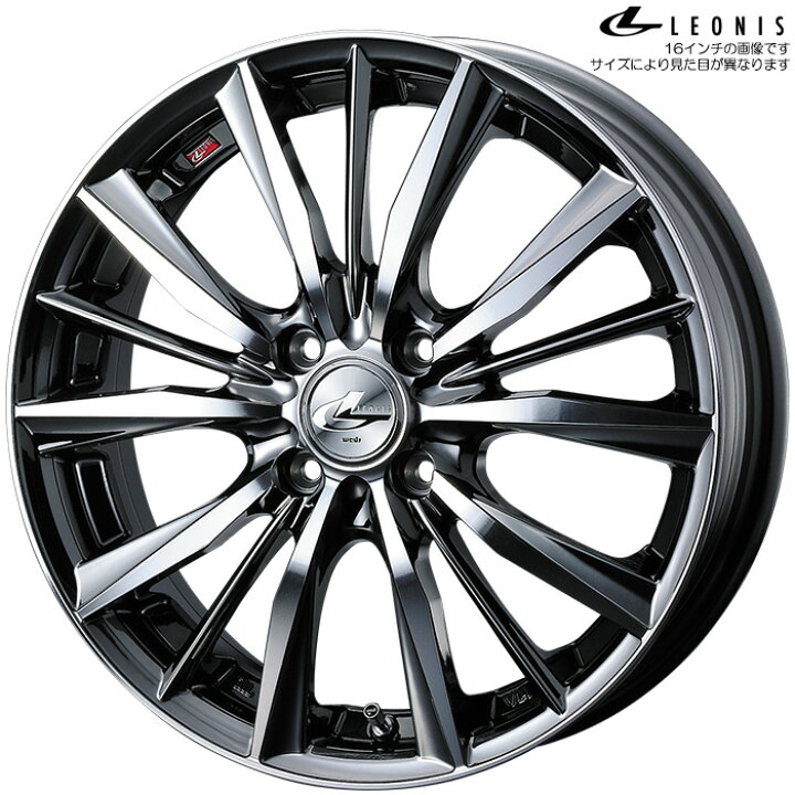 楽天市場】WEDS レオニス VX BMCMC 2本 [14X4.5J+45 4H 100 φ73 