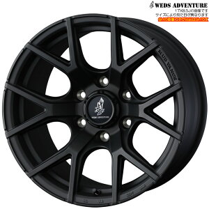 WEDS MUD VANCE SD �t���}�b�g�u���b�N 1�{ [18×7.5J+35 5H 114.3 ��73] �E�F�b�Y �z�C�[�� �}�b�h���@���XSD �t���}�b�g�u���b�N 42478