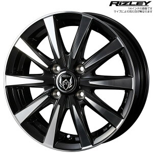 WEDS ���C�c���[ DI 1�{ [15×5.5J+42 4H 100 ��73] �E�F�b�Y �z�C�[�� RIZLEY DI �u���b�N�|���b�V�� 0040497