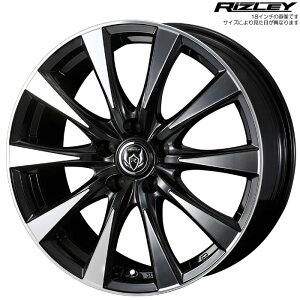 WEDS ���C�c���[ DI 1�{ [16×6.5J+40 5H 114.3 ��73] �E�F�b�Y �z�C�[�� RIZLEY DI �u���b�N�|���b�V�� 0040503