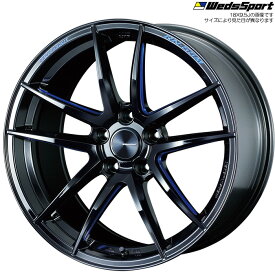 WedsSport RN-55M BBM 4本 [18×9.5J+45 5H 100] ウェッズスポーツ ホイール RN55M ブラックブルーマシニング 72969