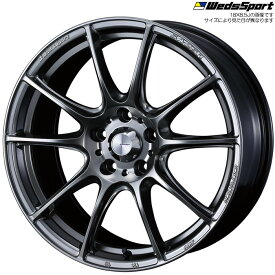 WedsSport SA-25R PSB 4本 [17×7.0J+48 5H 114.3] ウェッズスポーツ ホイール SA25R プラチナシルバーブラック 73712