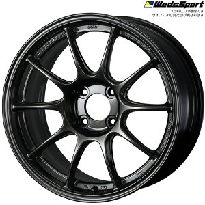WedsSport TC105X EJ-TITAN 1�{ [16×7.5J+36 4H 100 ��65] �E�F�b�Y�X�|�[�c �z�C�[�� TC105X EJ�`�^�� 0074492