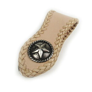 �x���g���[�v �L�[�z���_�[ ���v�^���U�[ �E�G�X�^���R���`�� �u���b�N�^�i�`������Genuine Leather Belt Loop Keychain Key ring Key Holder Handmade Black NaturalWILD HEARTS Leather&Silver (ID bk3313k4)za004