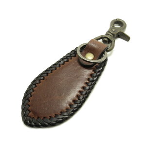 �L�[�z���_�[ �{�v�^�n�v �L�[�����O �e�B�A�h���b�v�^ ��d�����O �i�X�J���t�� ���U�[�N���t�g 4�F Horsehide Leather Keychain Ring/HolderWILD HEARTS Leather&Silver�iID kh4704r21�jza009