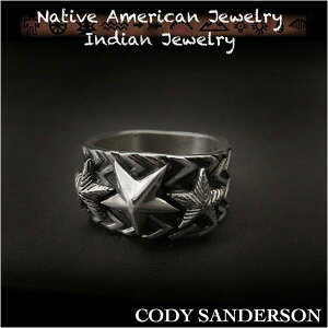 Vi RfB T_[\^Cody Sanderson O 20 CfBAWG[ Vo[925 ioz jZbNXCody Sanderson Wave Gear 3 Stars Ring Size US#10 Native American Indian Jewelry Sterling Silver Navajo (ID