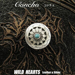 �R���`�� �E�G�X�^�� �C���f�B�A���W���G���[ Concho Western Indian Jewelry WILD HEARTS Leather&Silver (ID 0483t34-d23)za007